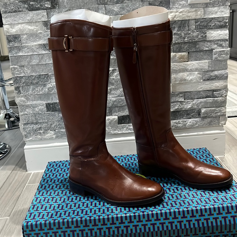 Tory Burch Grace Riding Boots size 10M